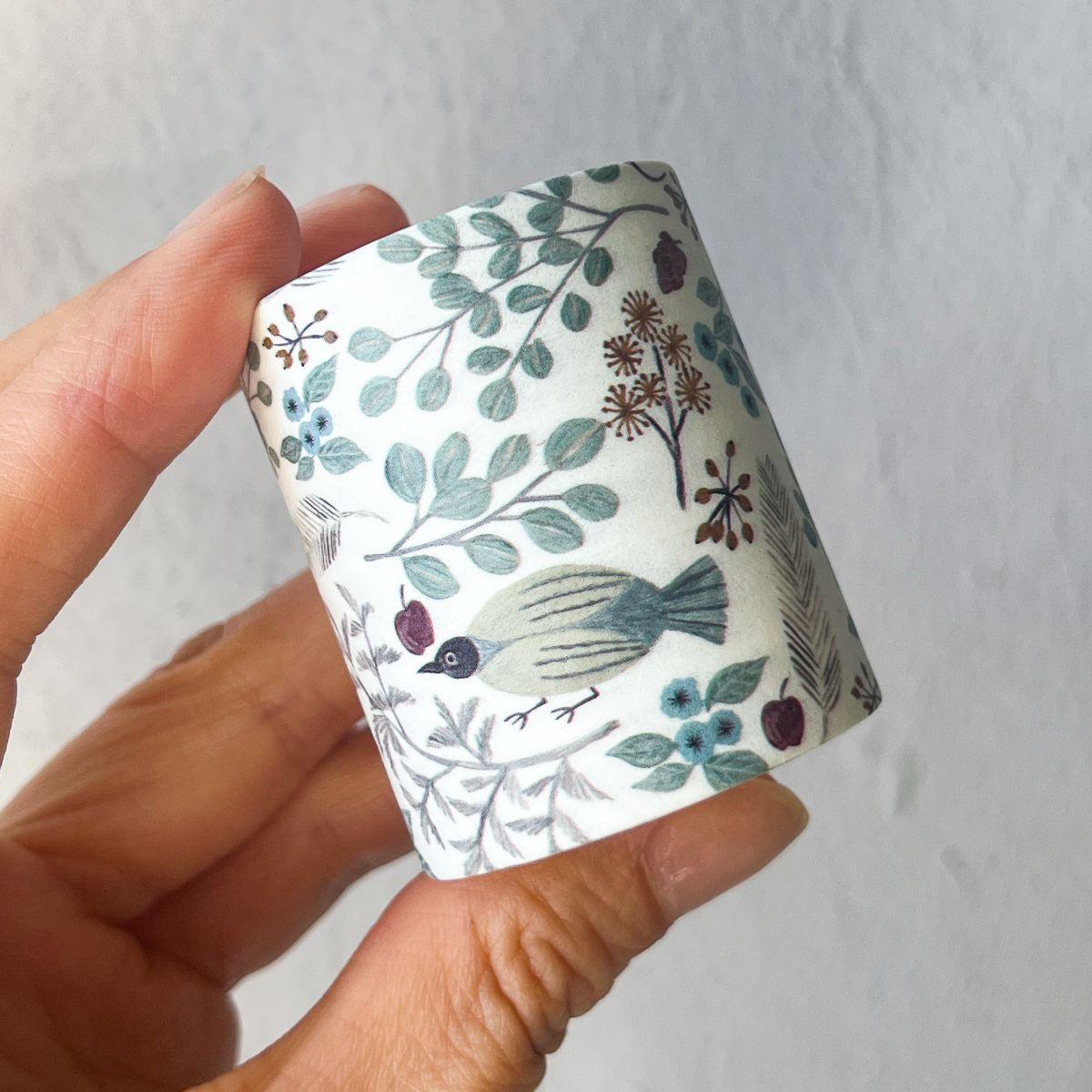 50mm Washi Tape &quot;Forest&quot; - Nagamochi Shop