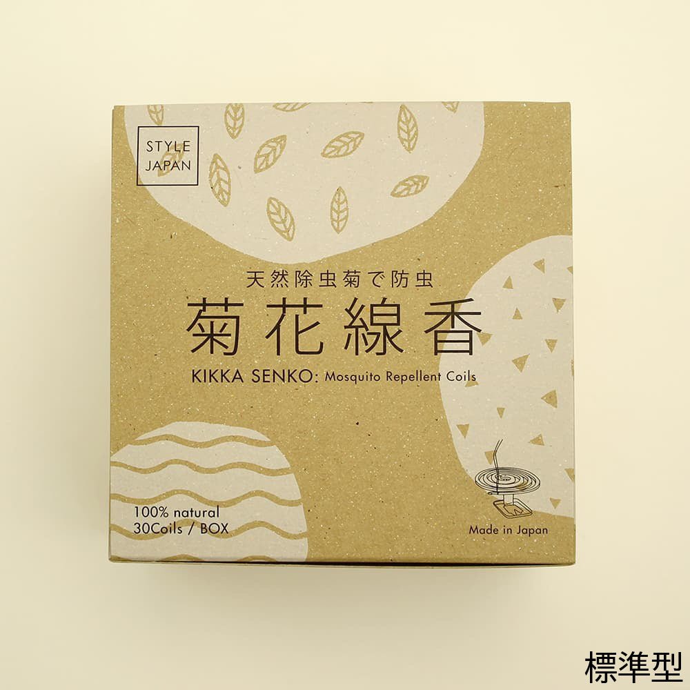 All Natural Mosquito Coil: Kikka Senkou (Chrysanthemum Coil)Nagamochi Shop