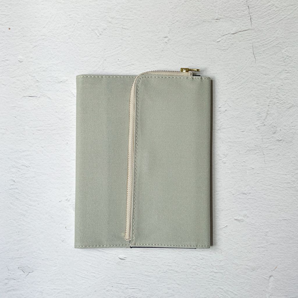 B6 Notebook Cover with Pen Case (Canvas)Nagamochi Shop