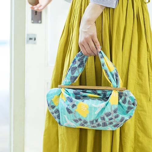 Furoshiki Bag Handle [Black Walnut / Oak Wood] – Nagamochi Shop