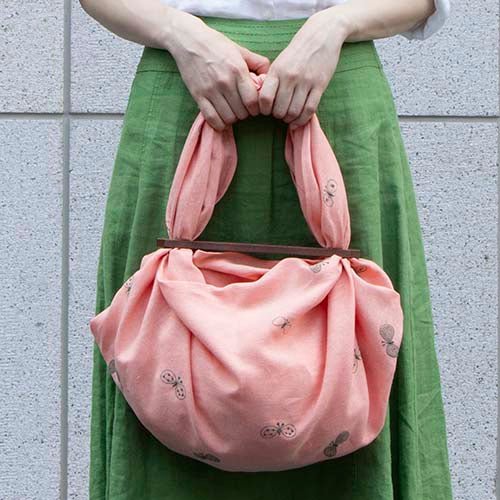 Furoshiki Bag Handle [Black Walnut / Oak Wood]FuroshikiNagamochi Shop