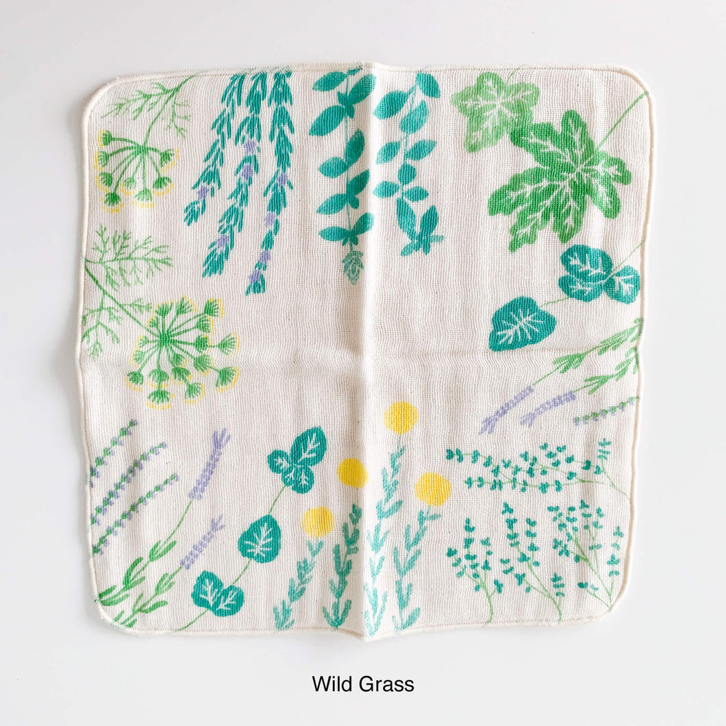 Organic Cotton Gauze Handkerchief [Quadruple Layered]Gauze HandkerchiefNagamochi Shop