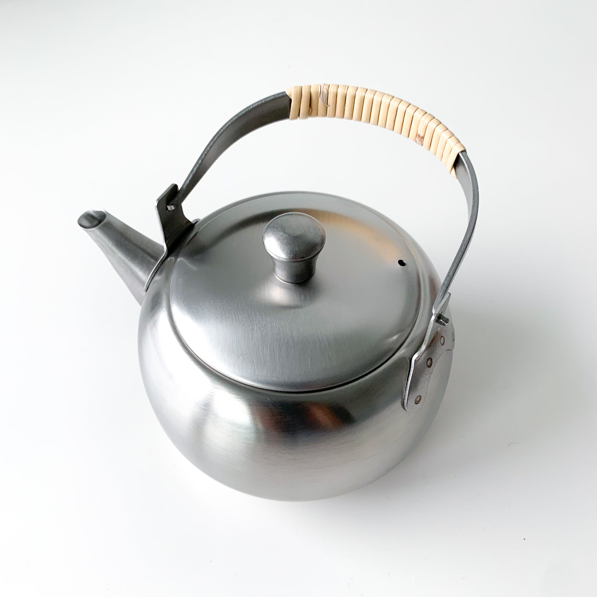 Yoshikawa Teapot Stainless Steel 500ml Tsurute Midori Made in Japan Yj2892