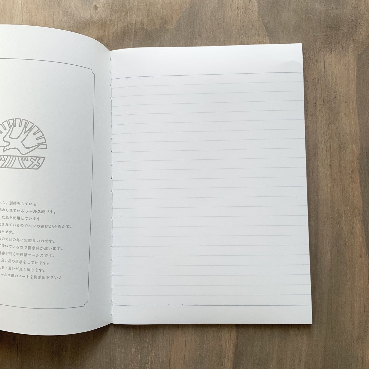 Tsubame Notebook (A5/ 30pages/ 7mm × 24lines)ノート・メモ帳Nagamochi Shop