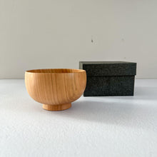 Load image into Gallery viewer, Wooden Soup Bowl &quot;Shirasagi Soup Bowl&quot; (Ishikawa Japan)Nagamochi Shop
