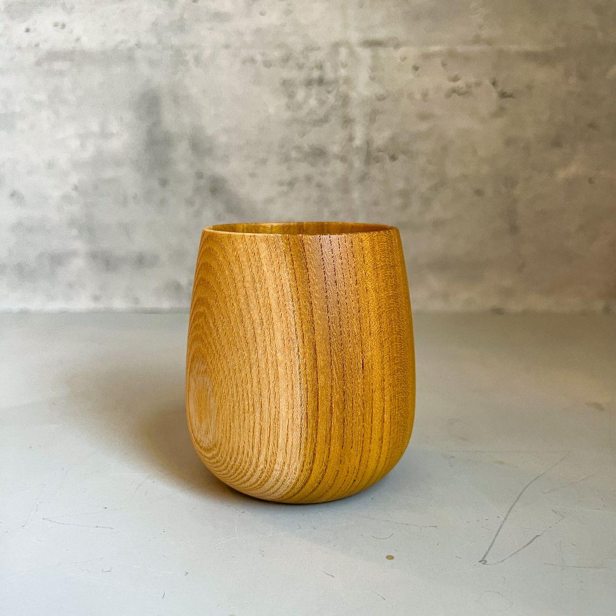 Wooden Wine Cup 